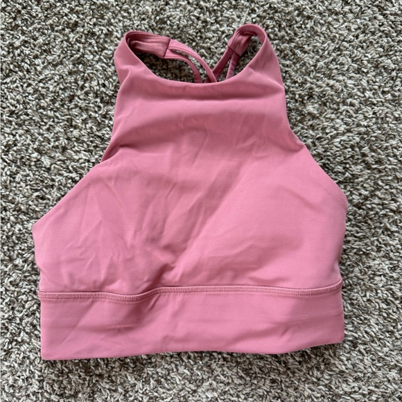 lululemon athletica Other - Lululemon Size 6 - Energy High Neck Longline Tough Bra Medium Support B-D cups